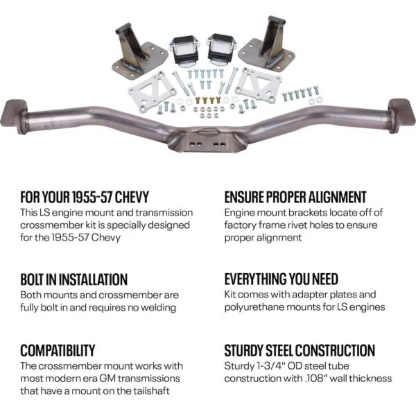 195557 Chevy LS Engine Mount - Image 3